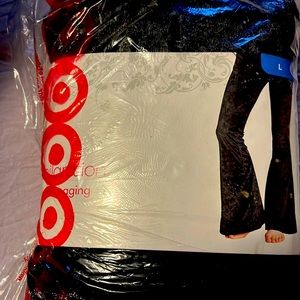 Crushed velvet yoga pants